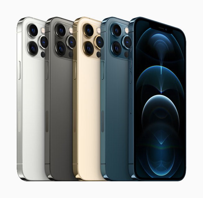 Refurbished Apple iPhone iPhone 12 Pro Max 128GB Blue A - Grade Apple iPhone 12 Pro Max - RefurbXpress UK