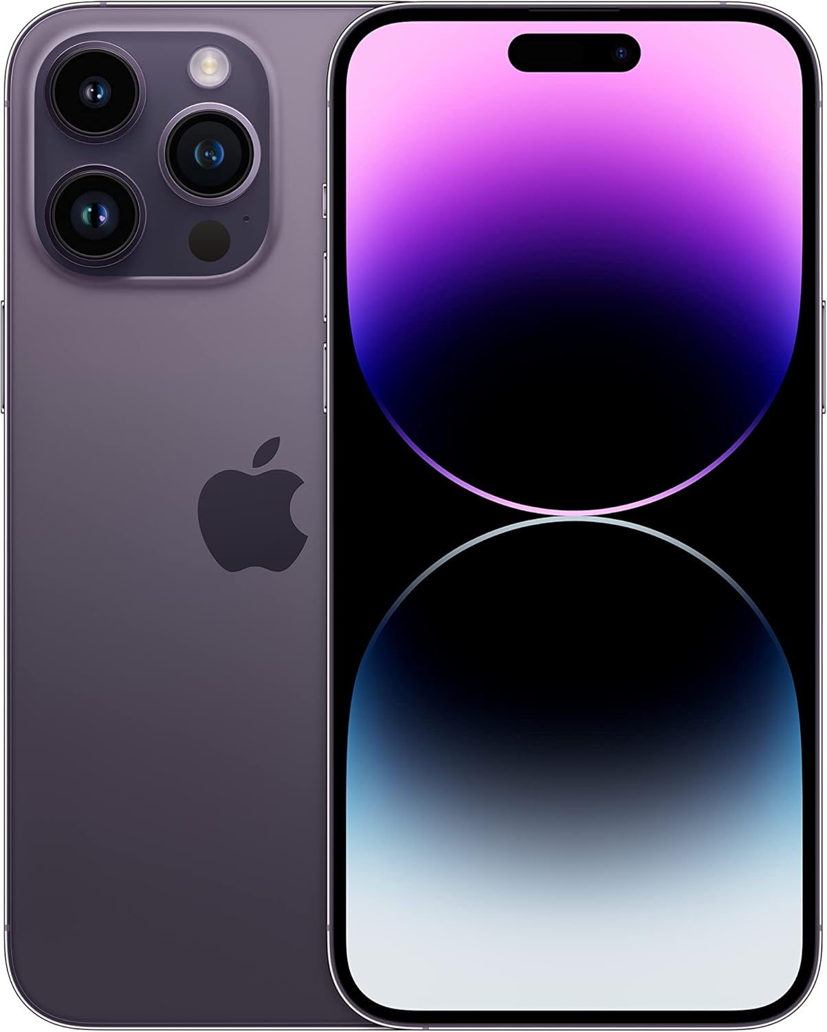Refurbished Apple Smartphone iPhone 14 Pro Max 128GB Deep Purple A - Grade iPhone 14 Pro Max Black Sim Free, 12 Months Warranty | Refurb Xpress - RefurbXpress UK