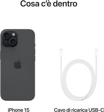 iPhone 15 Black Sim Free, 12 Months Warranty | Refurb Xpress