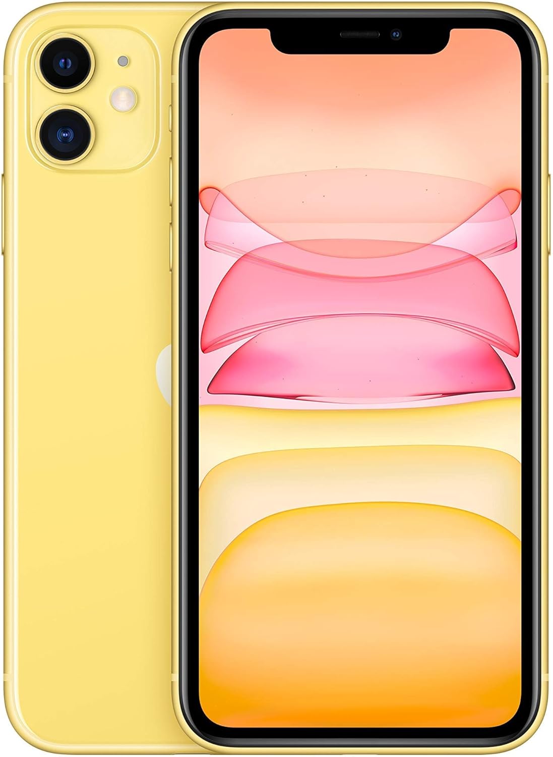Refurbished Apple Smartphone iPhone 11 64GB Yellow A - Grade iPhone 11 Sim Free, 12 Months Warranty - RefurbXpress UK