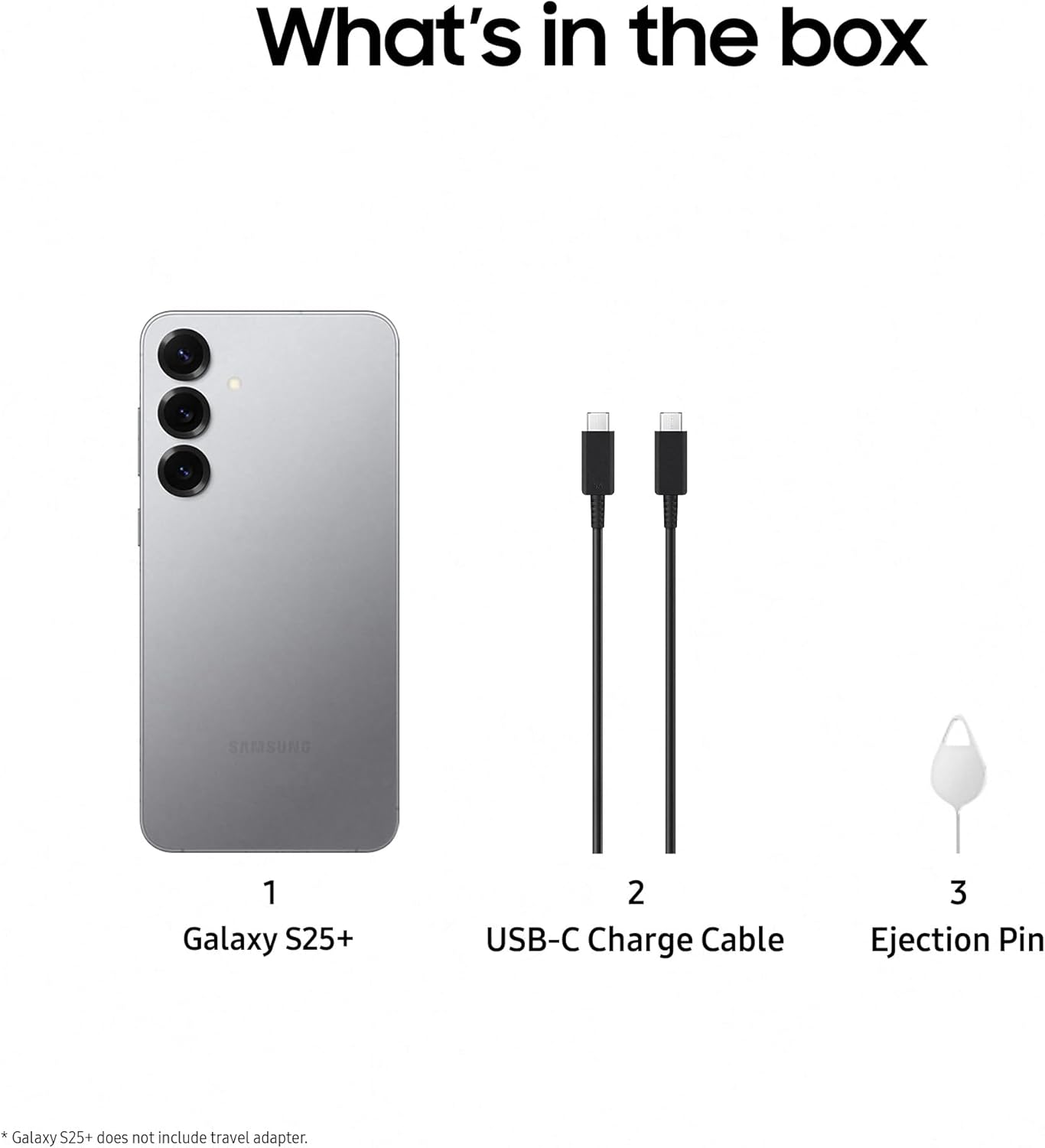 Refurbished Samsung Smartphone Samsung S25+ 128GB Onyx Black A - Grade Samsung S25+ Black Sim Free, 12 Months Warranty | Refurb Xpress - RefurbXpress UK